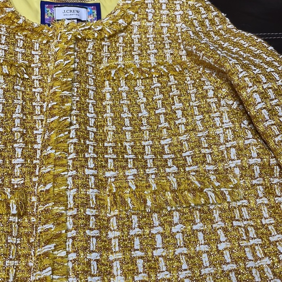 Collection lady jacket in English golden tweed - Picture 13 of 16